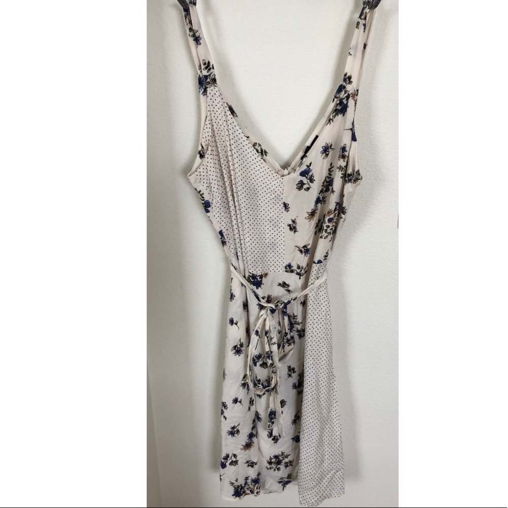 Mix and match print summer dress